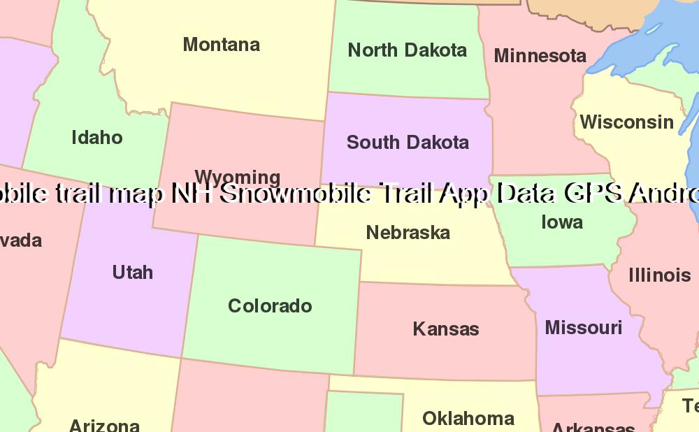 new hampshire snowmobile trail map NH Snowmobile Trail App Data GPS Android Locus Map Nh Snow